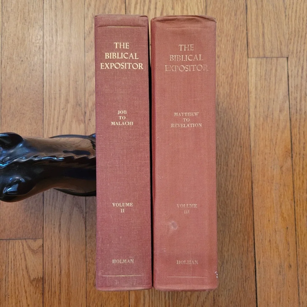 Biblical Expositor Job - Malachi Matthew - Revelation Vol II III Study Reference